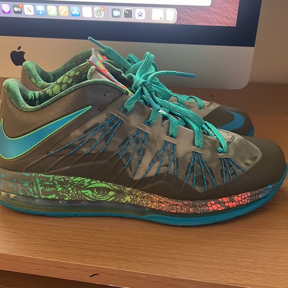 Nike lebron x low tarp green - Picture 3 of 11